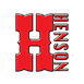 Henson Logo in Red Color on a Transparent Background